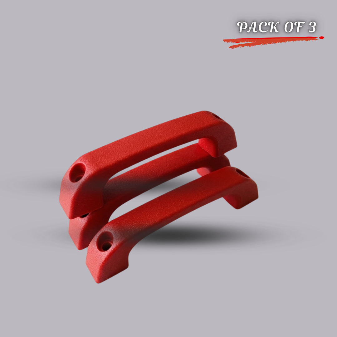Red Car Door Handle Set - 3 pc