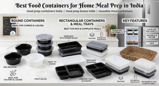 Best Food Containers for Home Meal Prep in India