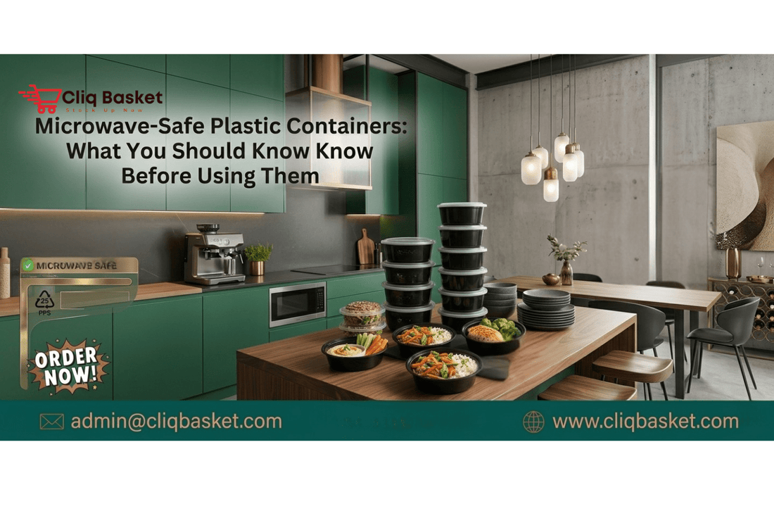 How to Choose the Right Plastic Container for Food , CliqBasket