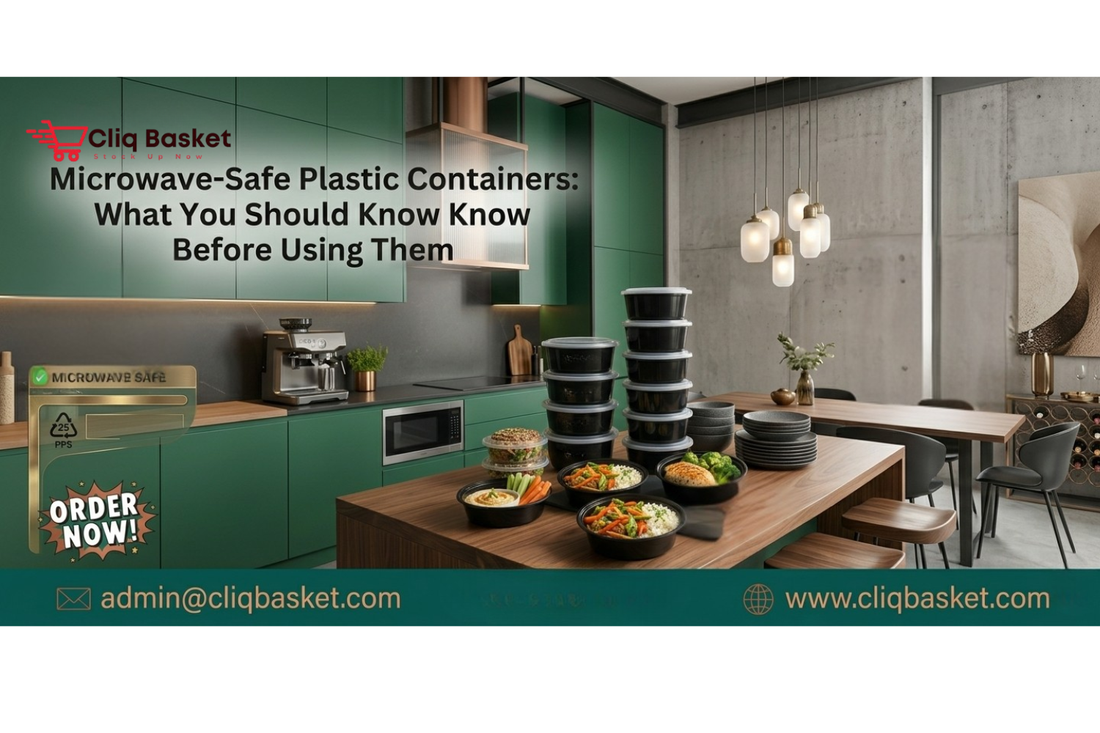 How to Choose the Right Plastic Container for Food , CliqBasket