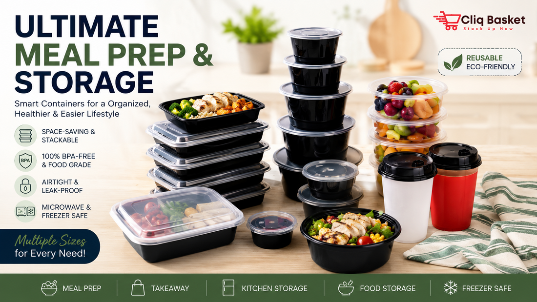 Types of Plastic Food Containers and Their Uses Explained