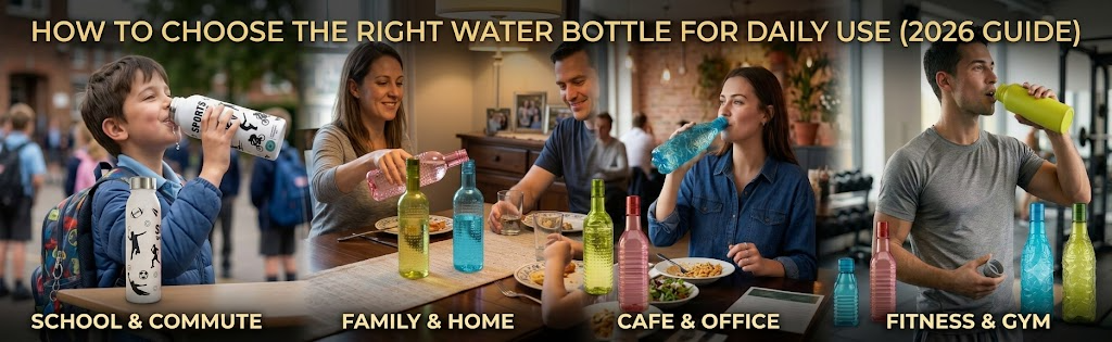How to Choose the Right Plastic Water Bottle for Daily Use in India