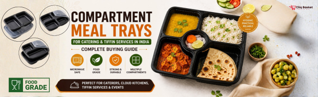 Compartment Meal Trays for Catering & Tiffin Services in India – Complete Buying Guide