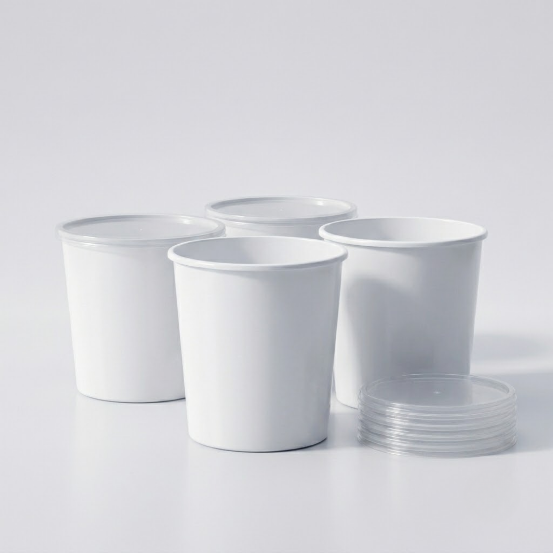 1200 ml Round Plastic Food Container