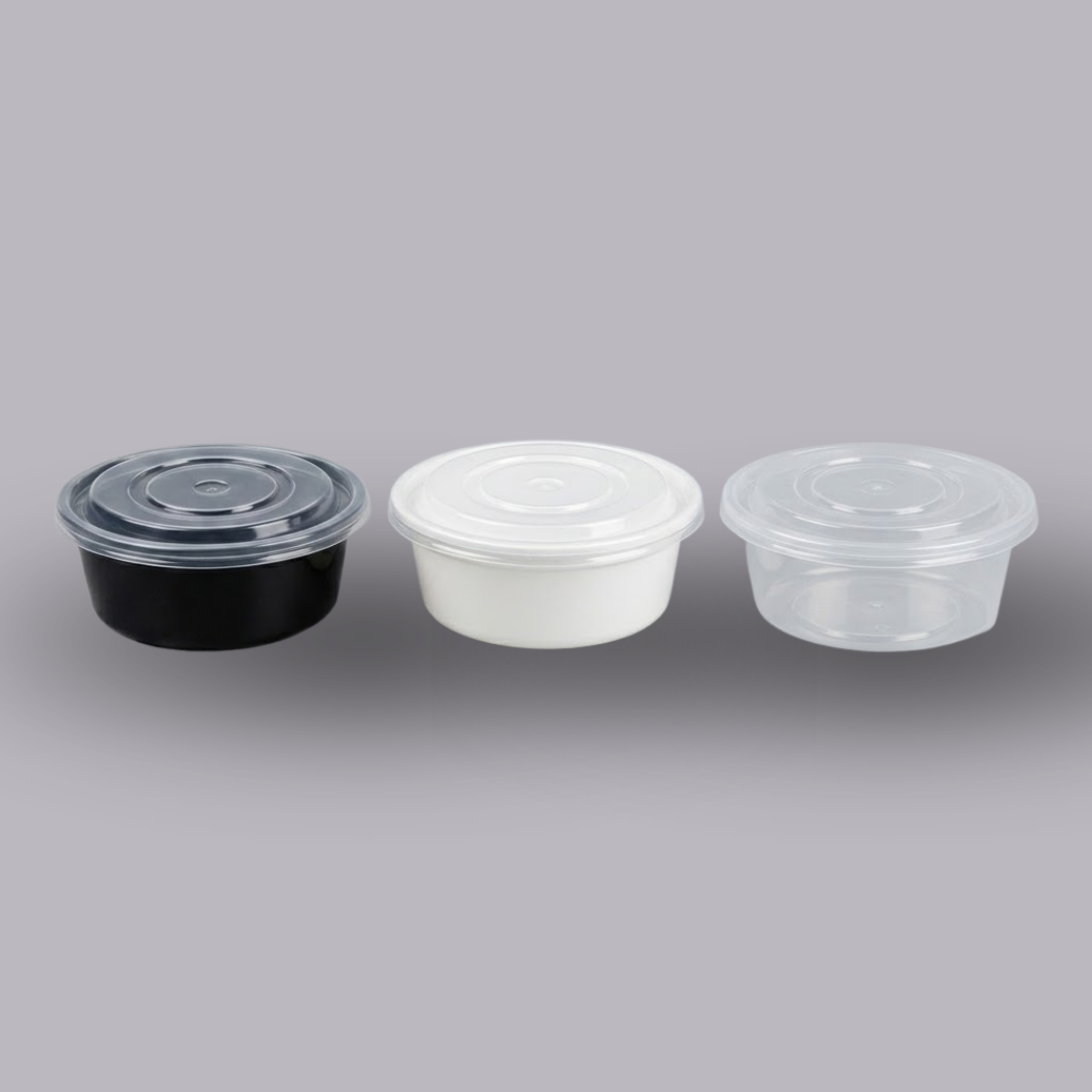 250ml Round Container -Sizes Available