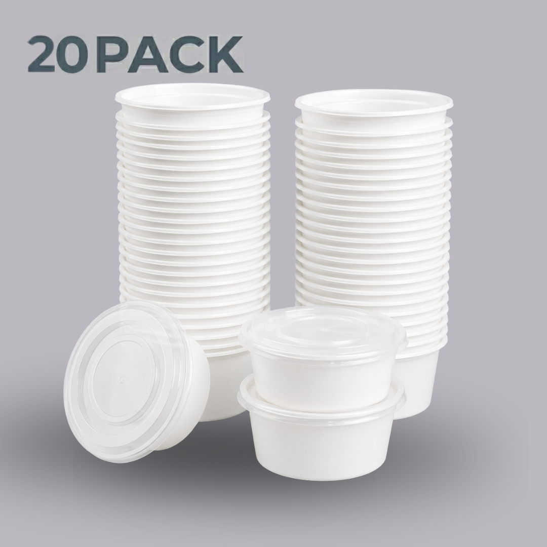 250ml Round Container -Sizes Available
