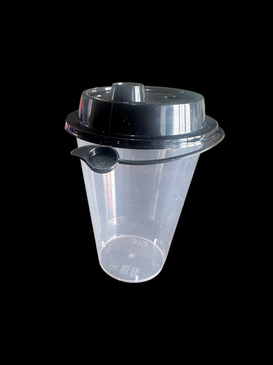 300ml Sipper Glass with Lid