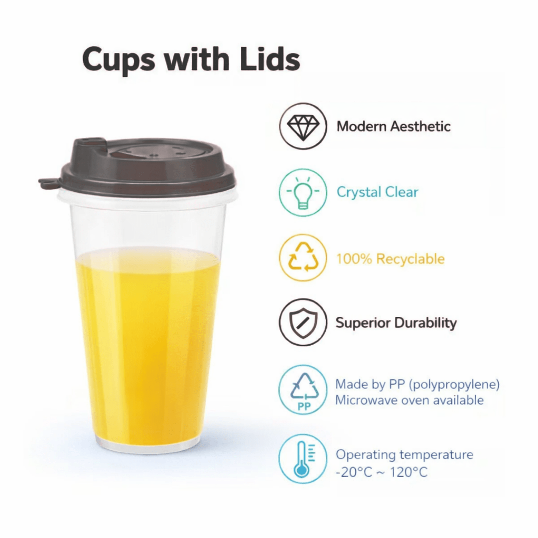 CliqBasket 250 ml Plastic Sipper Water Bottle with Lid | Reusable for Kids & Travel – 25 Pack