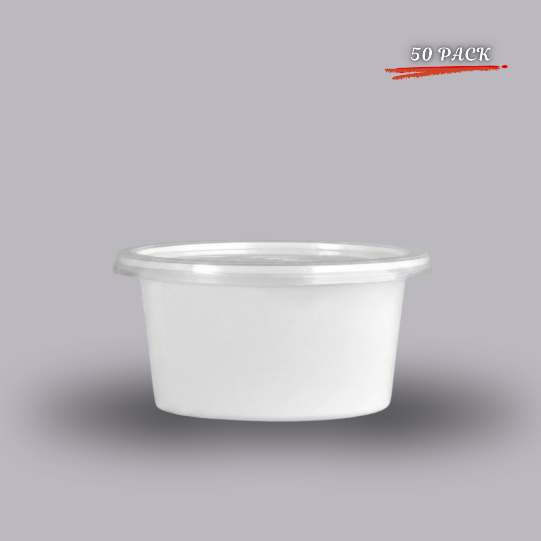 50-Pack 500 GM  Food Storage Containers