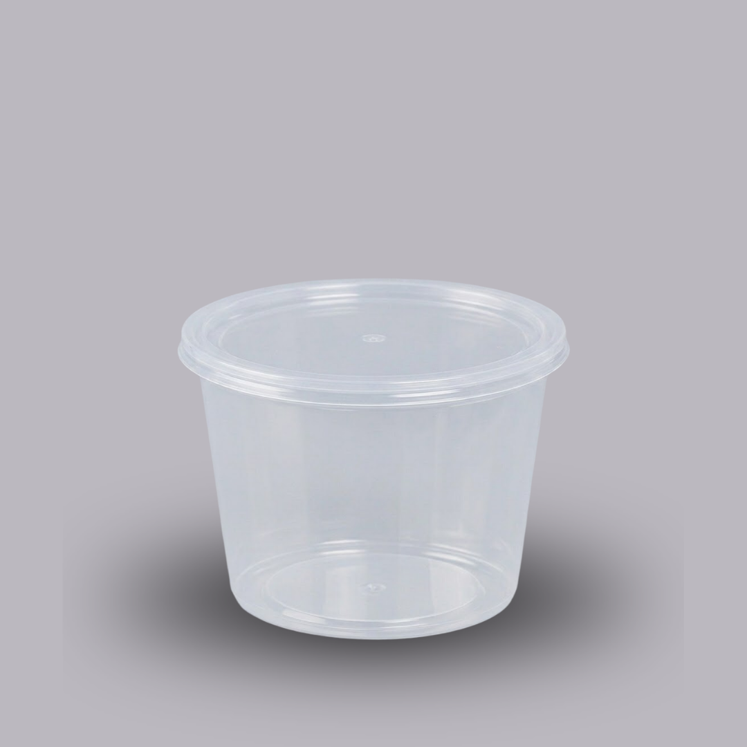 500ml Round Container - Multiple Sizes