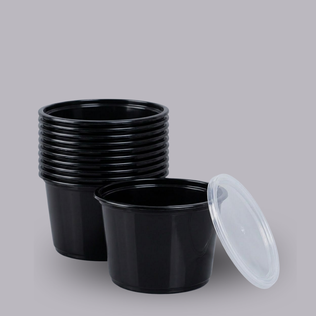 500ml Round Container - Multiple Sizes