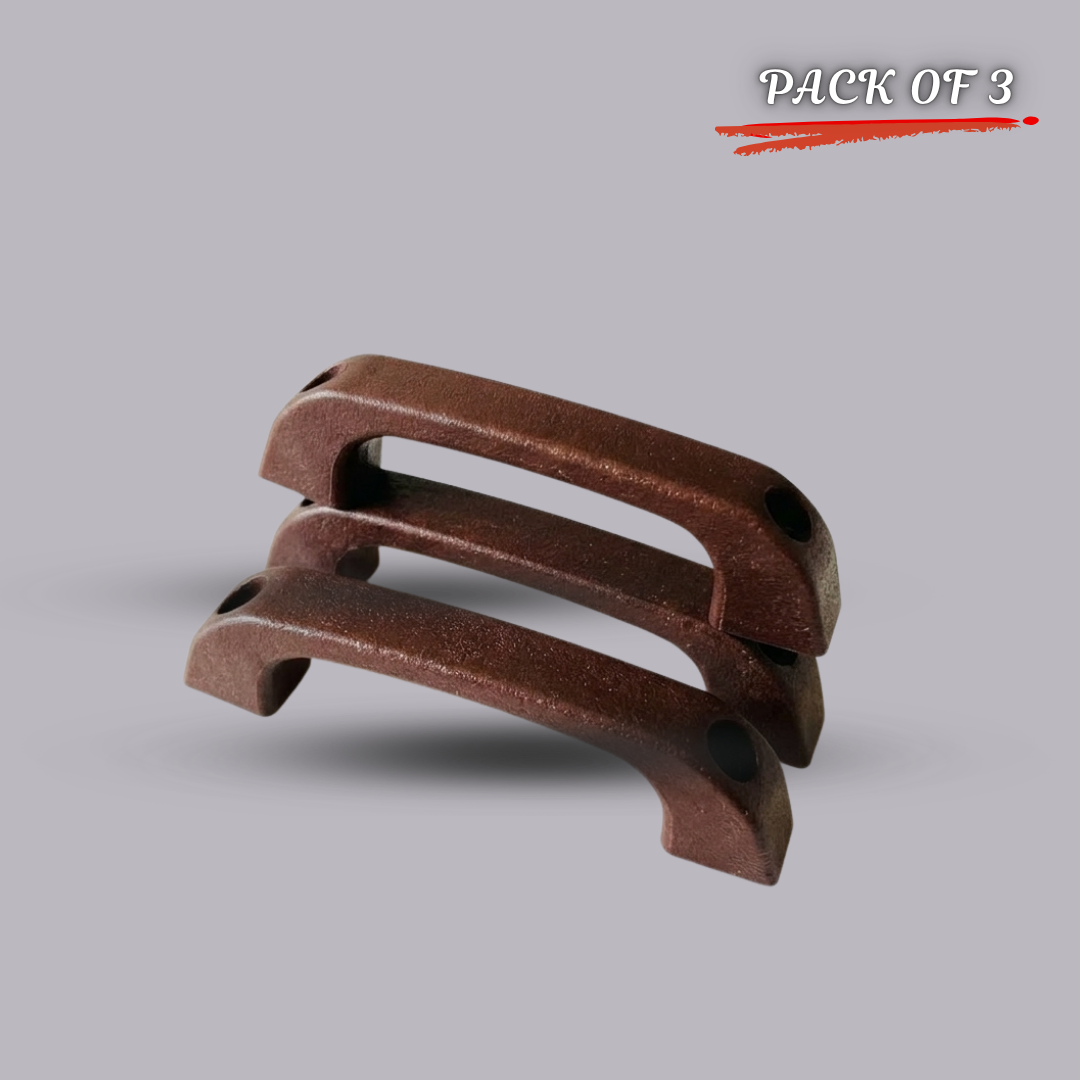 Brown Car Door Handle Set - 3 pc