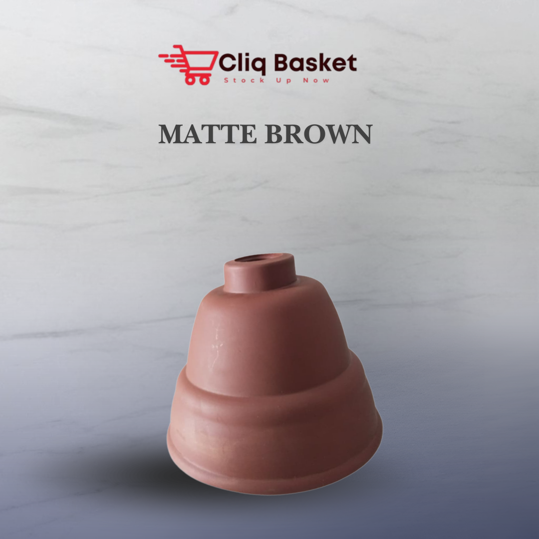 Brown Ceiling fan canopy cover set of 2