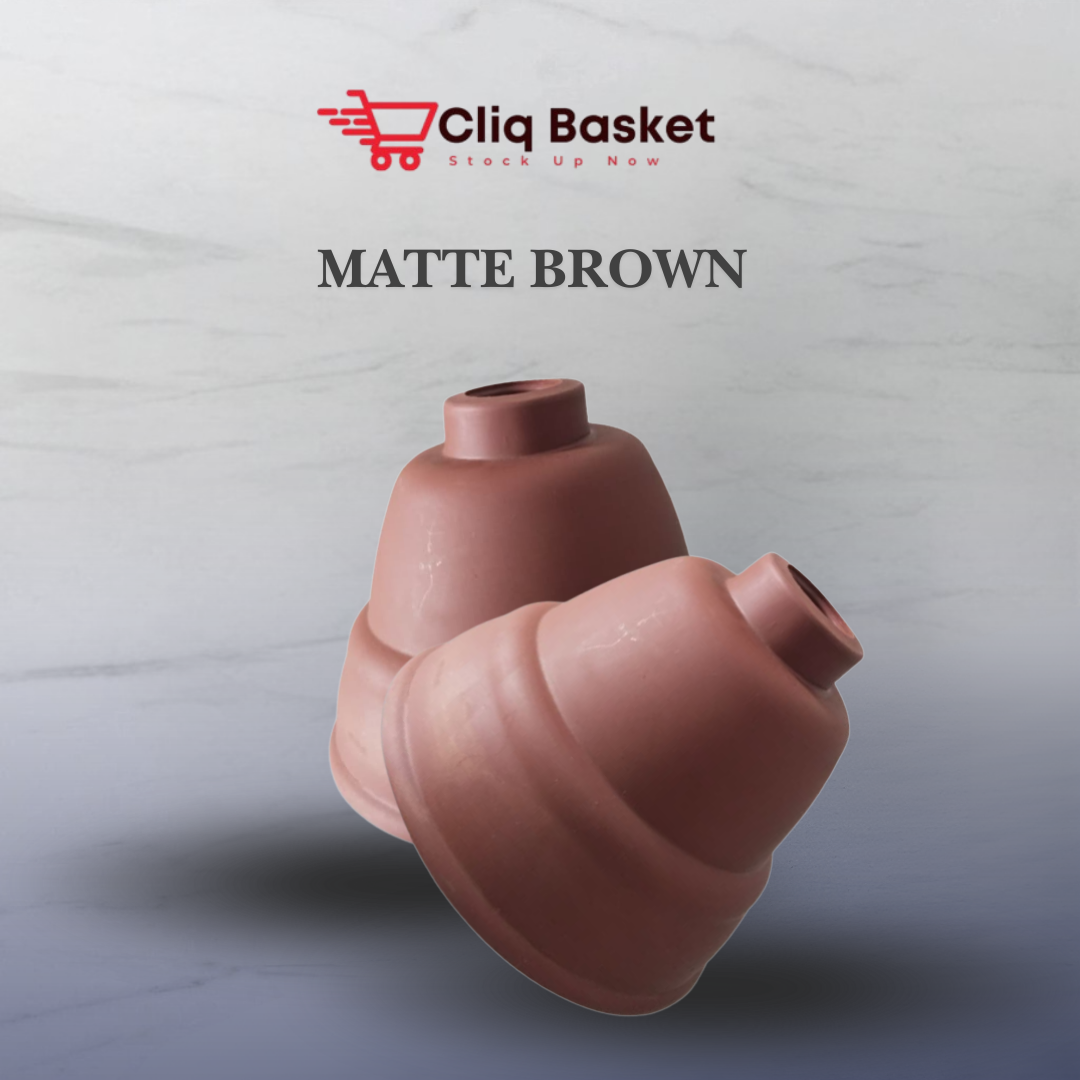 Matte Brown Canopy's for ceiling fan Covers set of 2