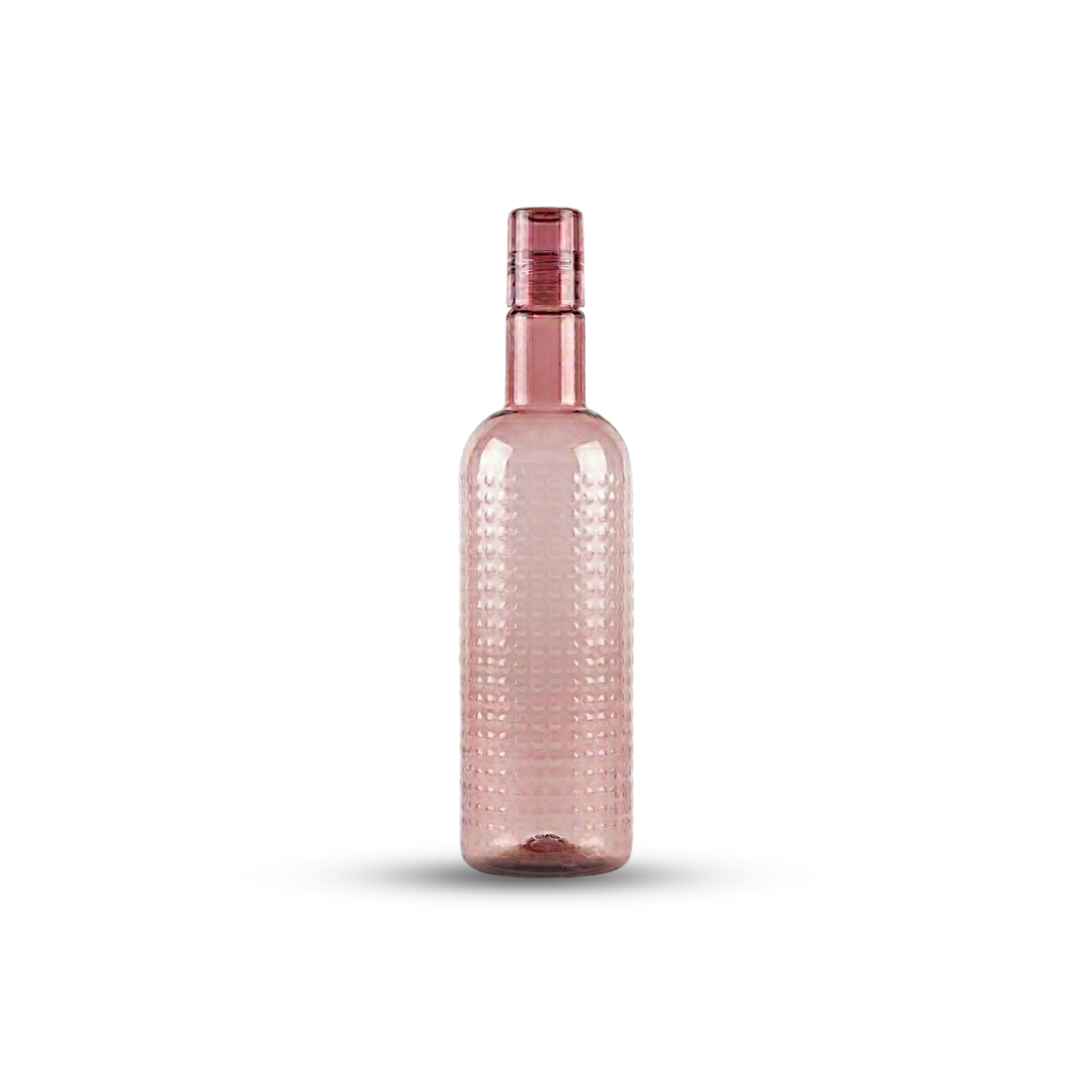 premium plastic water bottle set 3 pack 1000 ml non slip grip bottles for home kitchen storage and daily hydration