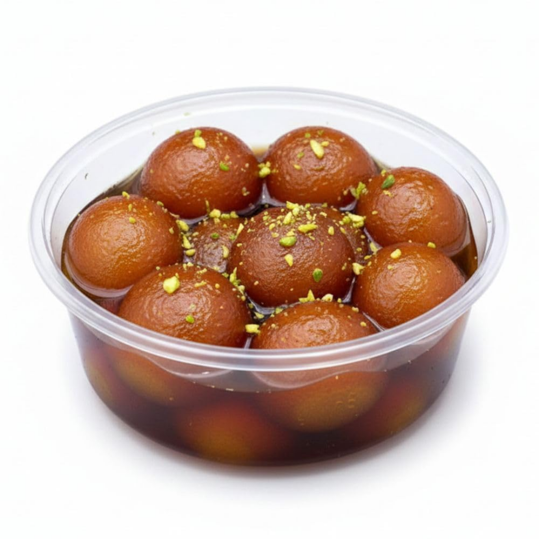 Transparent round plastic food storage container with airtight lid used in Indian kitchen for meal prep and dry storage – reusable BPA-free container for home and cloud kitchen