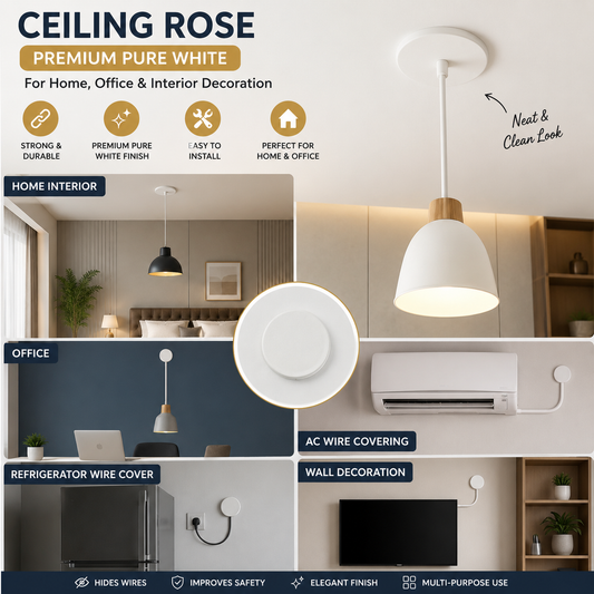 CEILINGROSEPACKOF6USESForhOMEOffice
