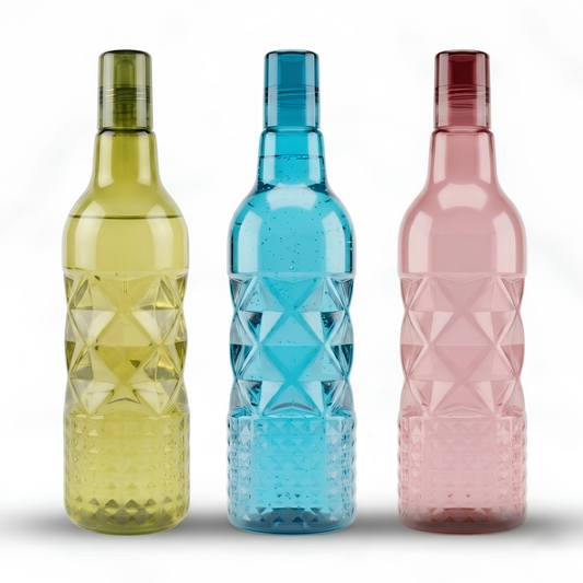 Family Travel Combo | 6 Water Bottles, 15 Pack Food Containers & 2 Bottle Holders