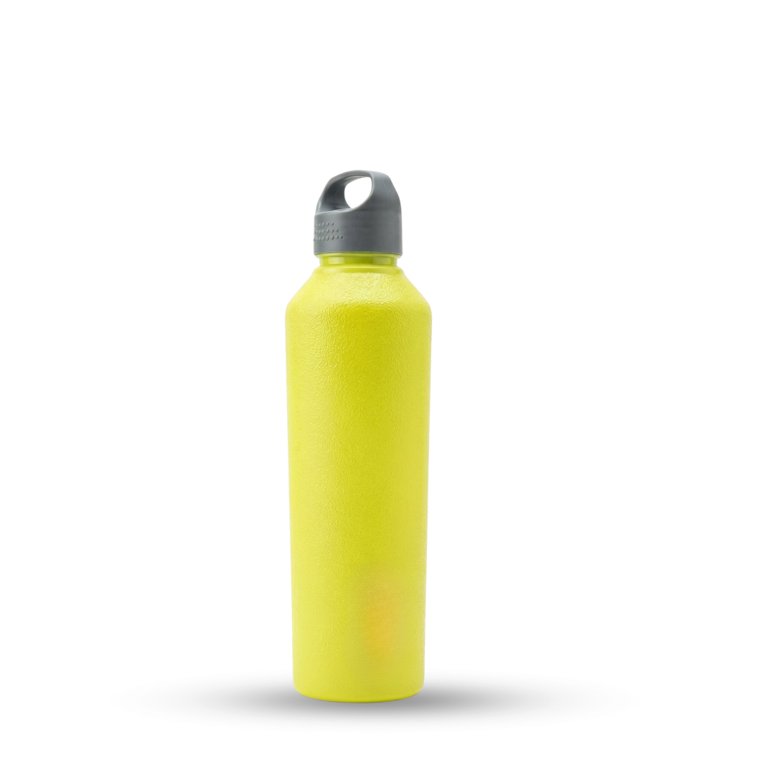 pastel green plastic water bottle 1000 ml reusable bottle with durable cap for daily home use in India